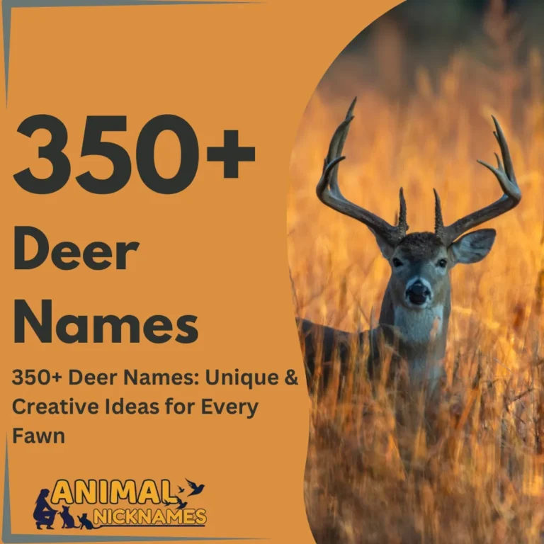 350+ Best Deer Names