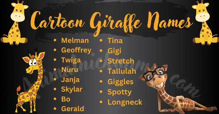 Cartoon Giraffe Names