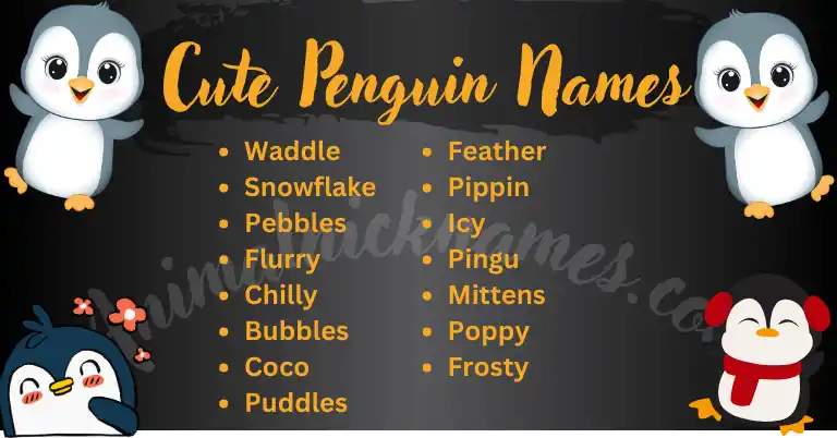 Cute Penguin Names