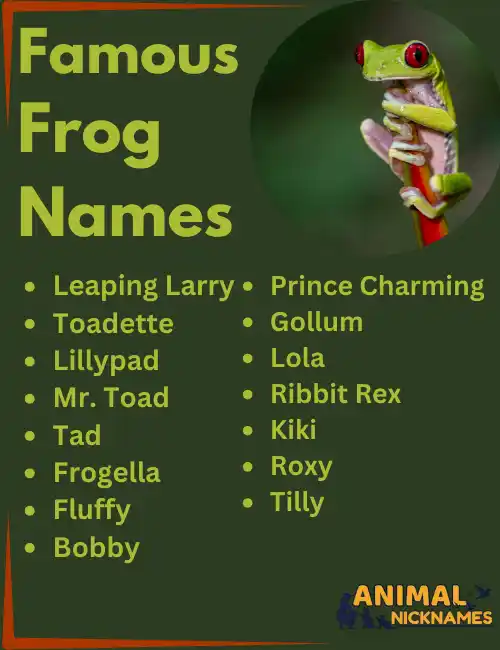 Famous Frog Names