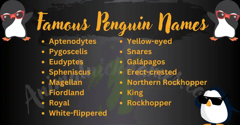 Famous Penguin Names