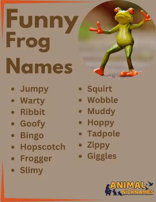 Funny Frog Names