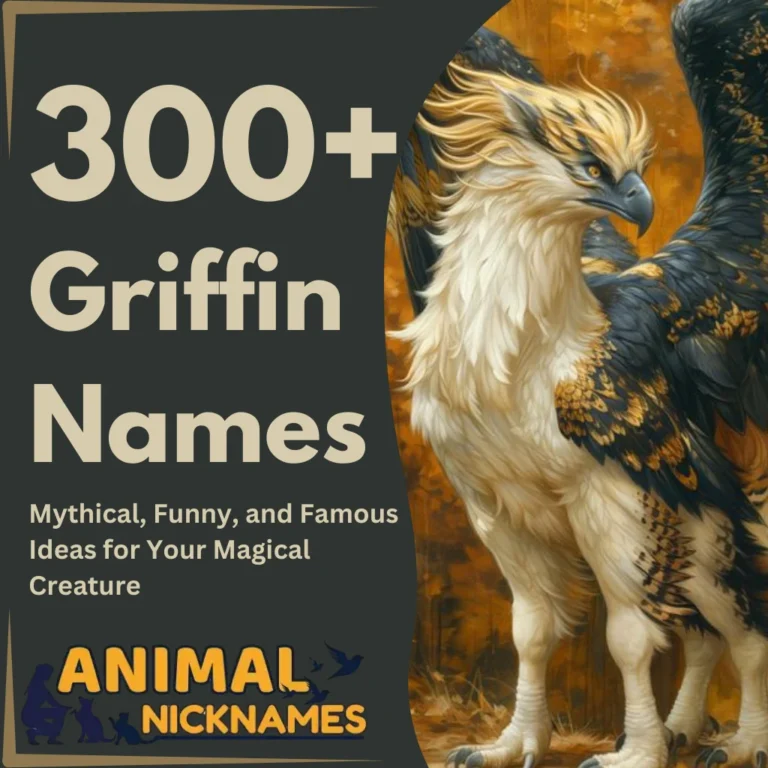 300+ Unique Griffin Names Mythical, Funny, and Famous Ideas for Your Magical Creature