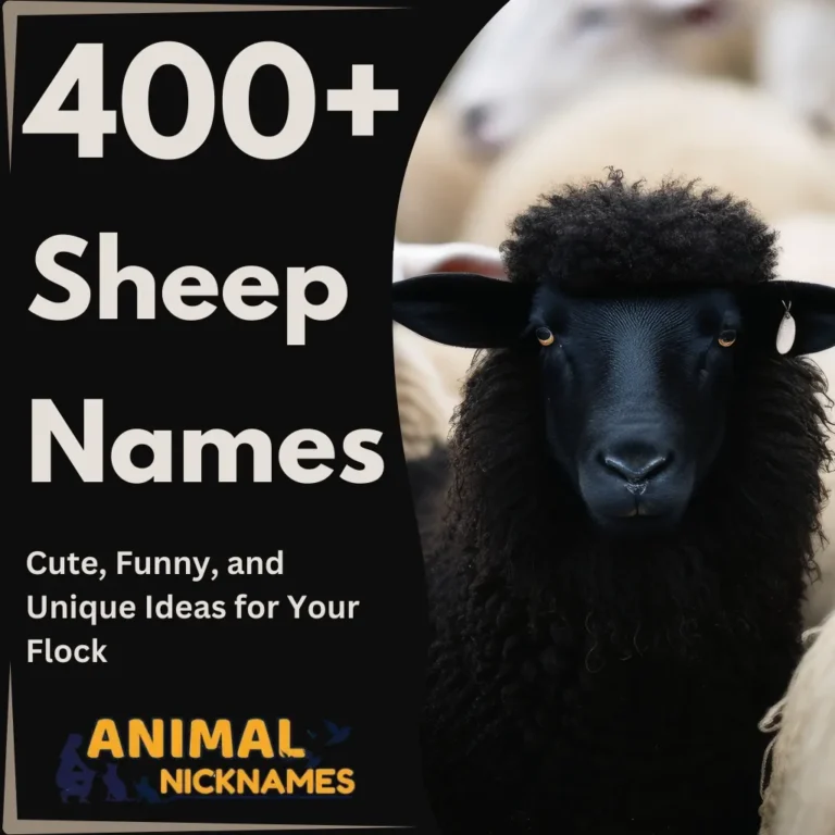 400+ Sheep Names