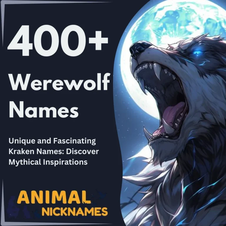 400+ Unique and Funny Werewolf Names for Your Characters and Pets