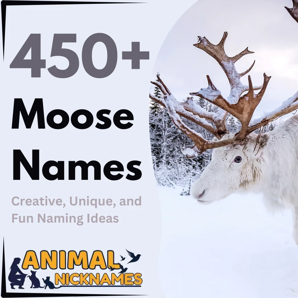 450+ Top Moose Names Creative, Unique, and Fun Naming Ideas