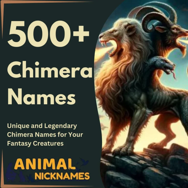 500+ Unique and Legendary Chimera Names for Your Fantasy Creatures