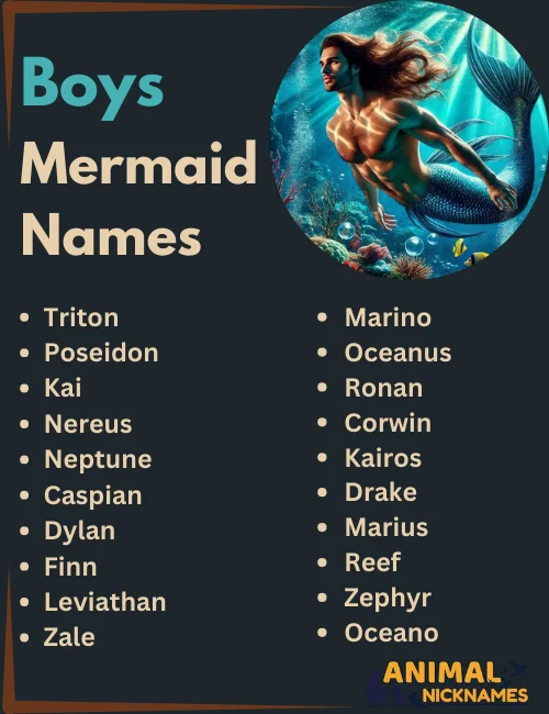 Boys Mermaid Name