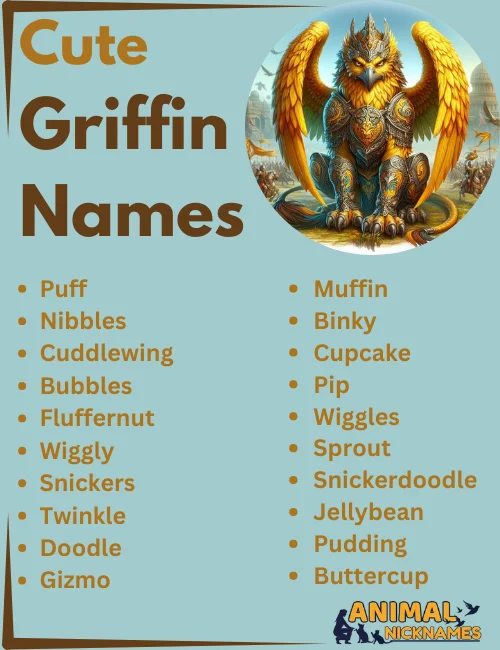 Cute Griffin Names