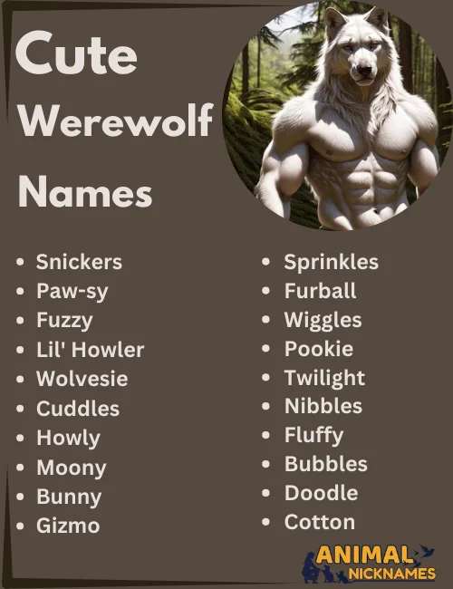 400+ Unique and Funny Werewolf Names for Your Characters