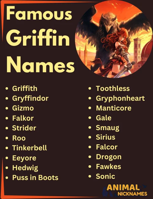 Famous Griffin Names