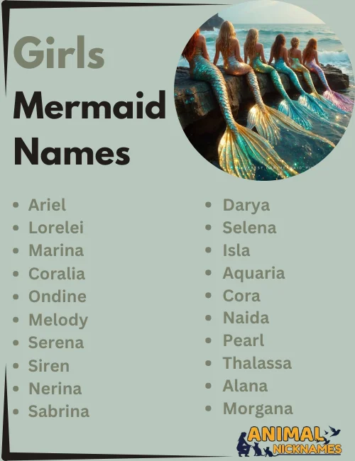 Girls Mermaid Name