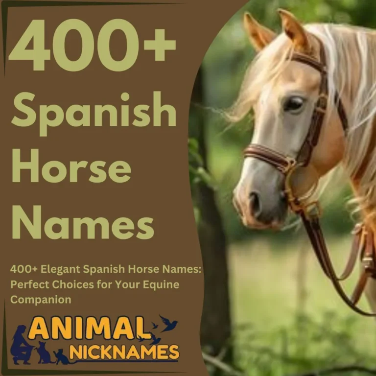 400+ Elegant Spanish Horse Names Perfect Choices for Your Equine Companion