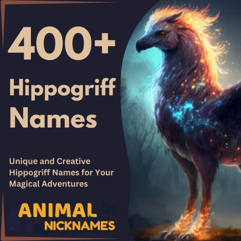 400+ Unique and Creative Hippogriff Names for Your Magical Adventures