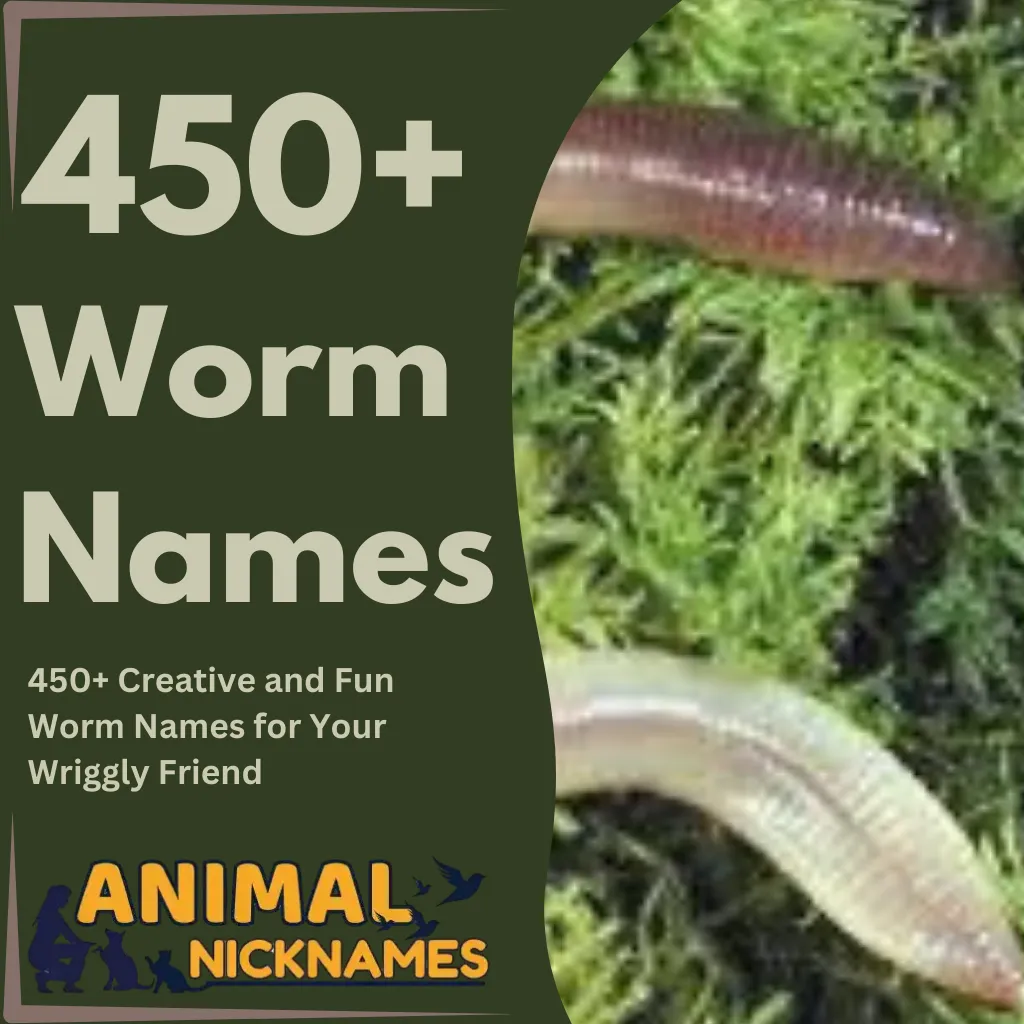 450+ Creative and Fun Worm Names for Your Wriggly Friend