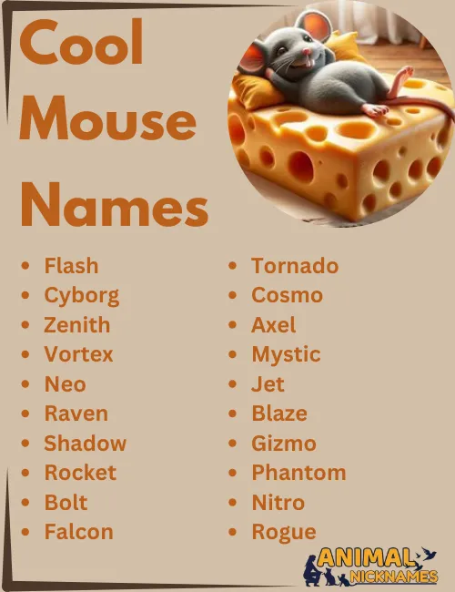 Cool Mouse Names