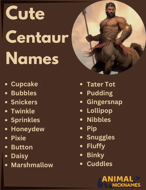 Cute Centaur Names