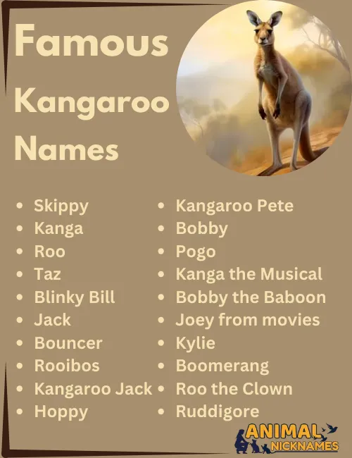 Famous Kangaroo Names