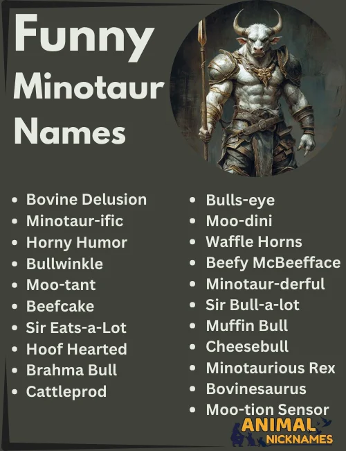 Funny Minotaur Names