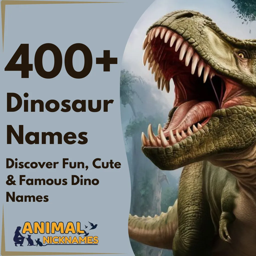 400+ Dinosaur Names Discover Fun, Cute & Famous Dino Names