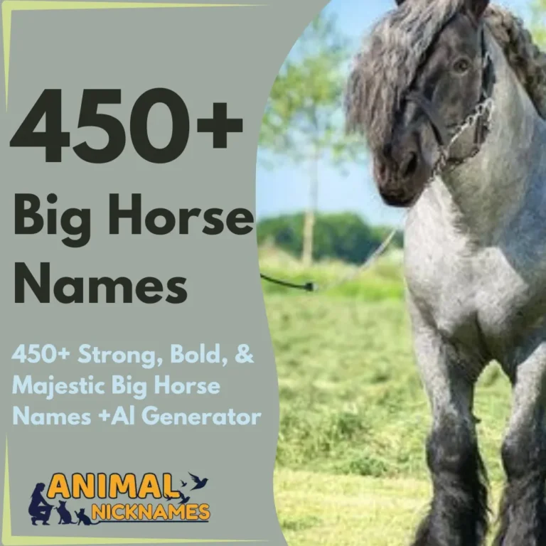 450+ Strong, Bold, & Majestic Big Horse Names +Al Generator