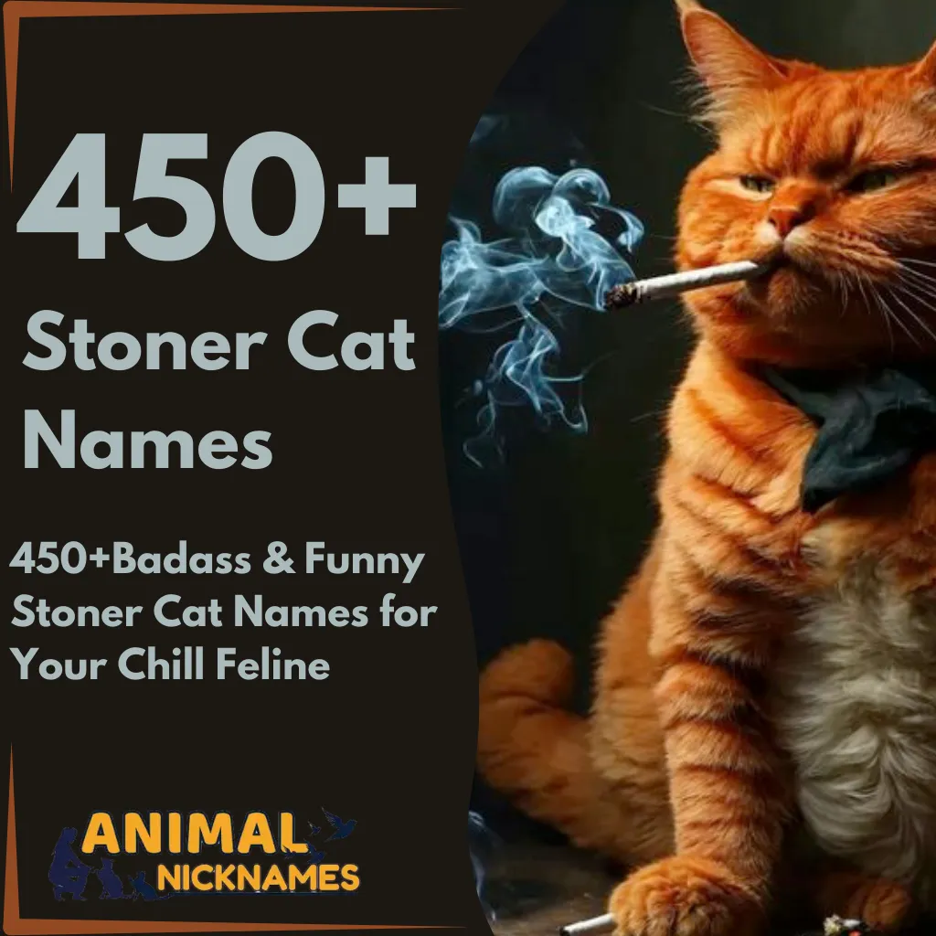 450+Badass & Funny Stoner Cat Names for Your Chill Feline