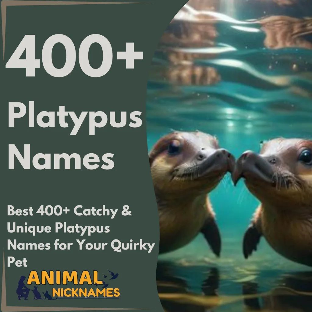 Best 400+ Catchy & Unique Platypus Names for Your Quirky Pet