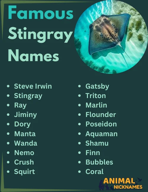 Famous Stingray Names