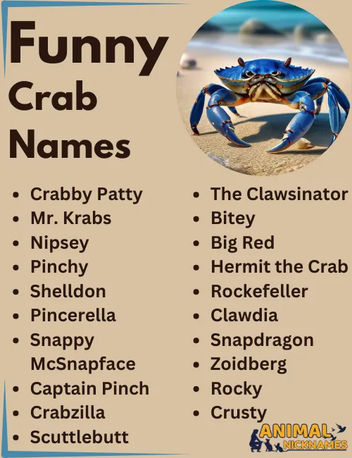 Funny Crab Names