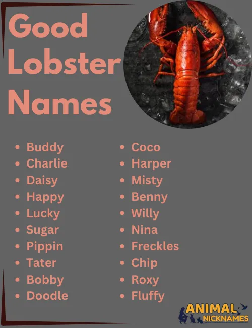 Good Lobster Names